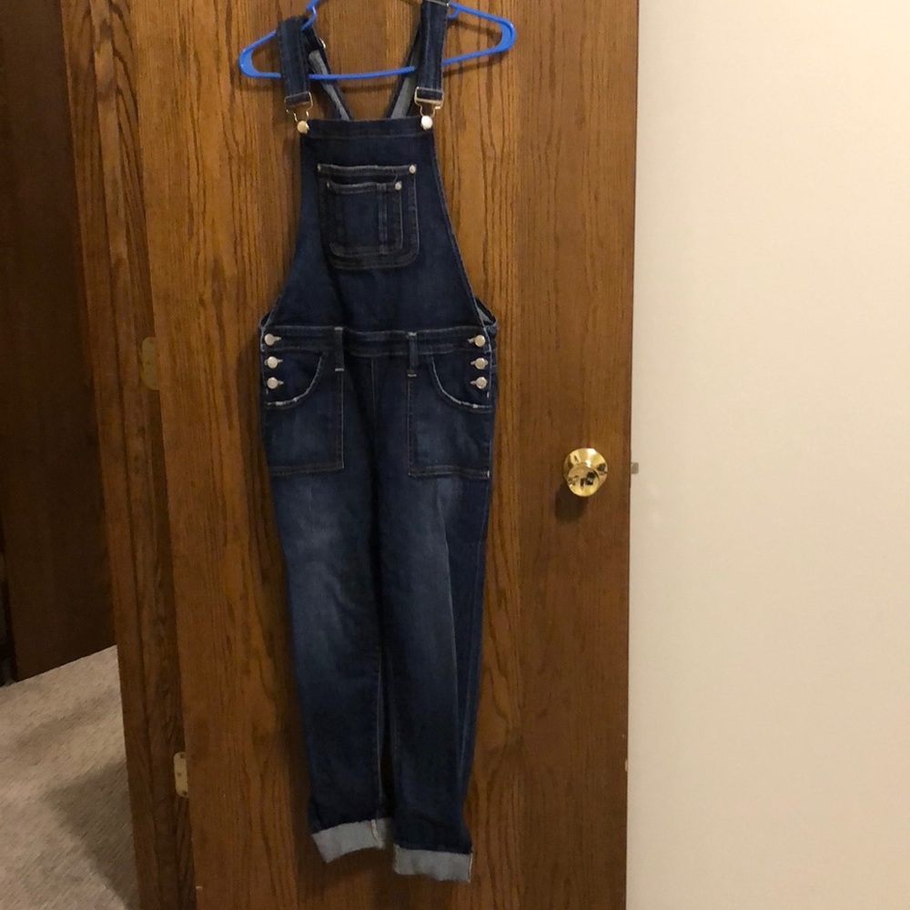 Lovers and friends denim overalls